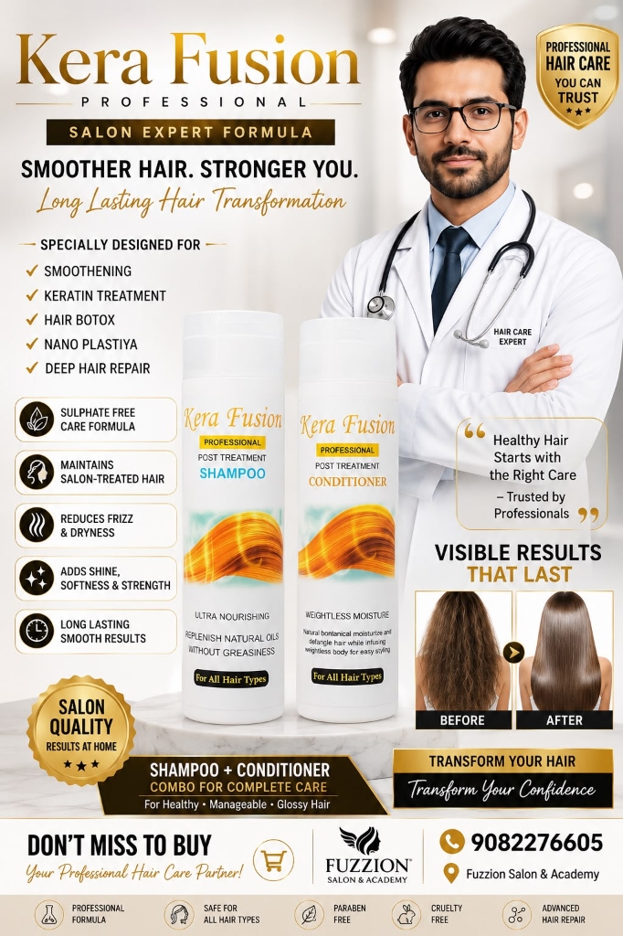 Kera Fusion Professional Post Treatment Shampoo (300 mL) preview 1