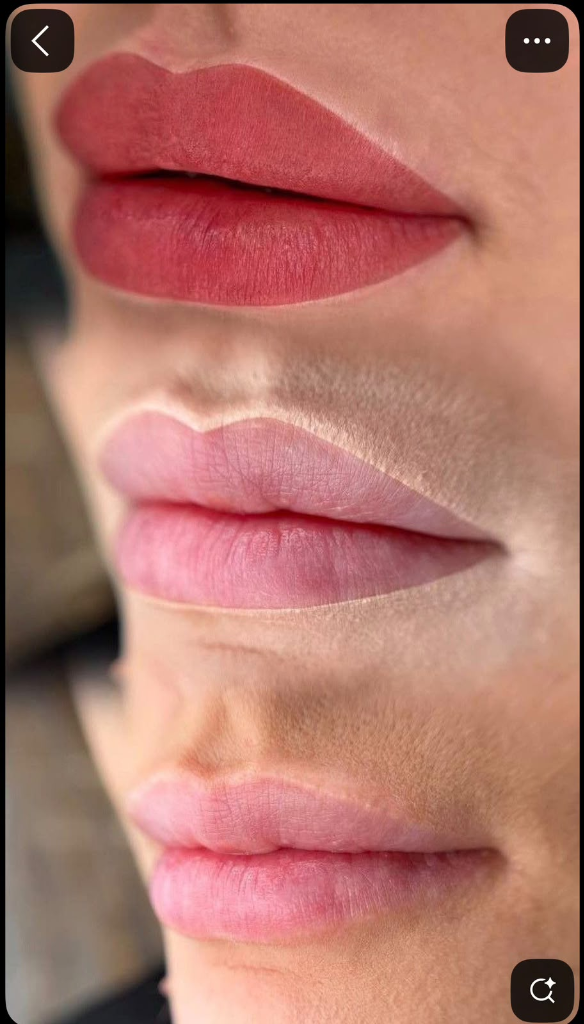 Lip Blush Permanent Makeup Transformation